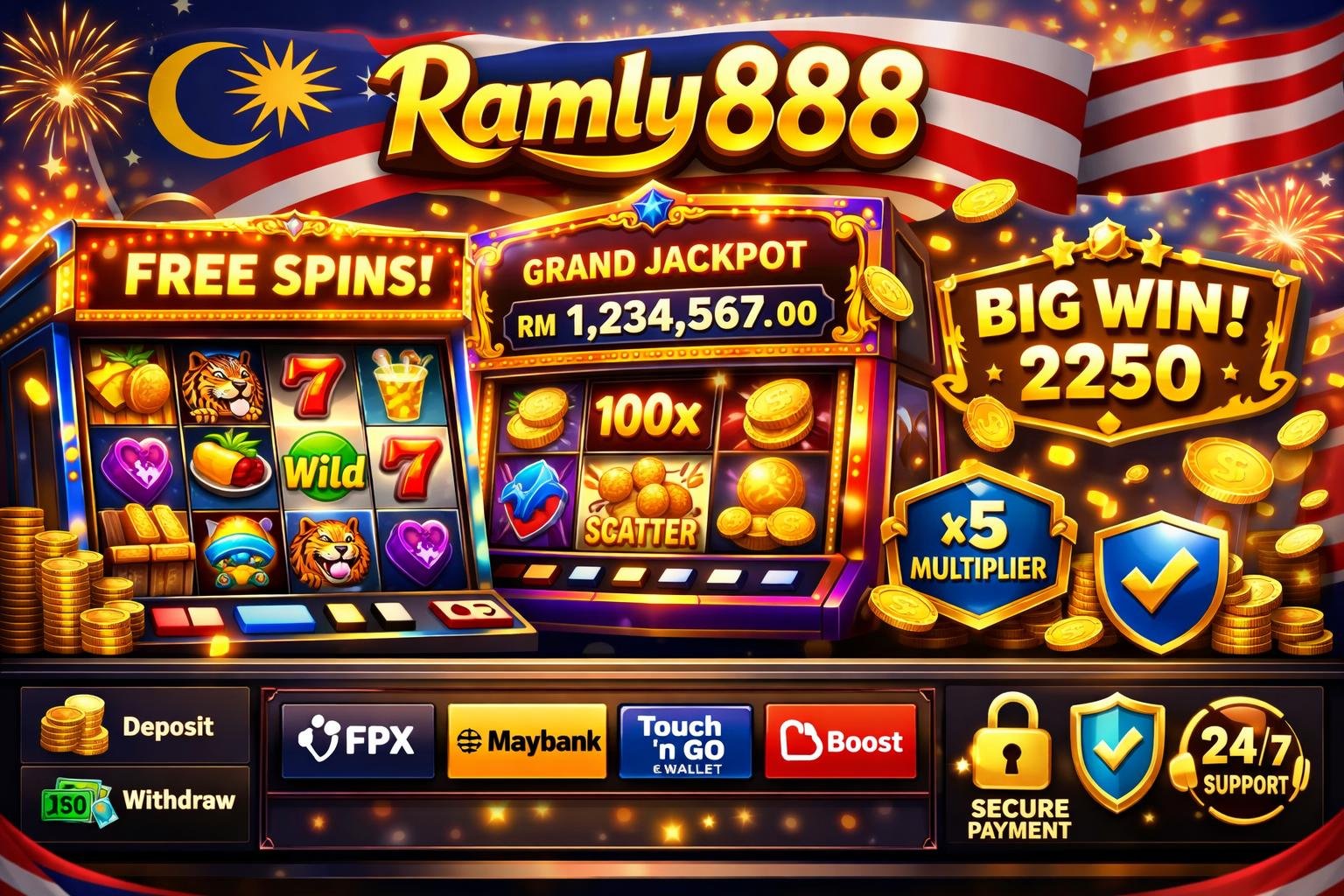Ramly888 Online Slot Game: Malaysia’s Premier Gaming Platform